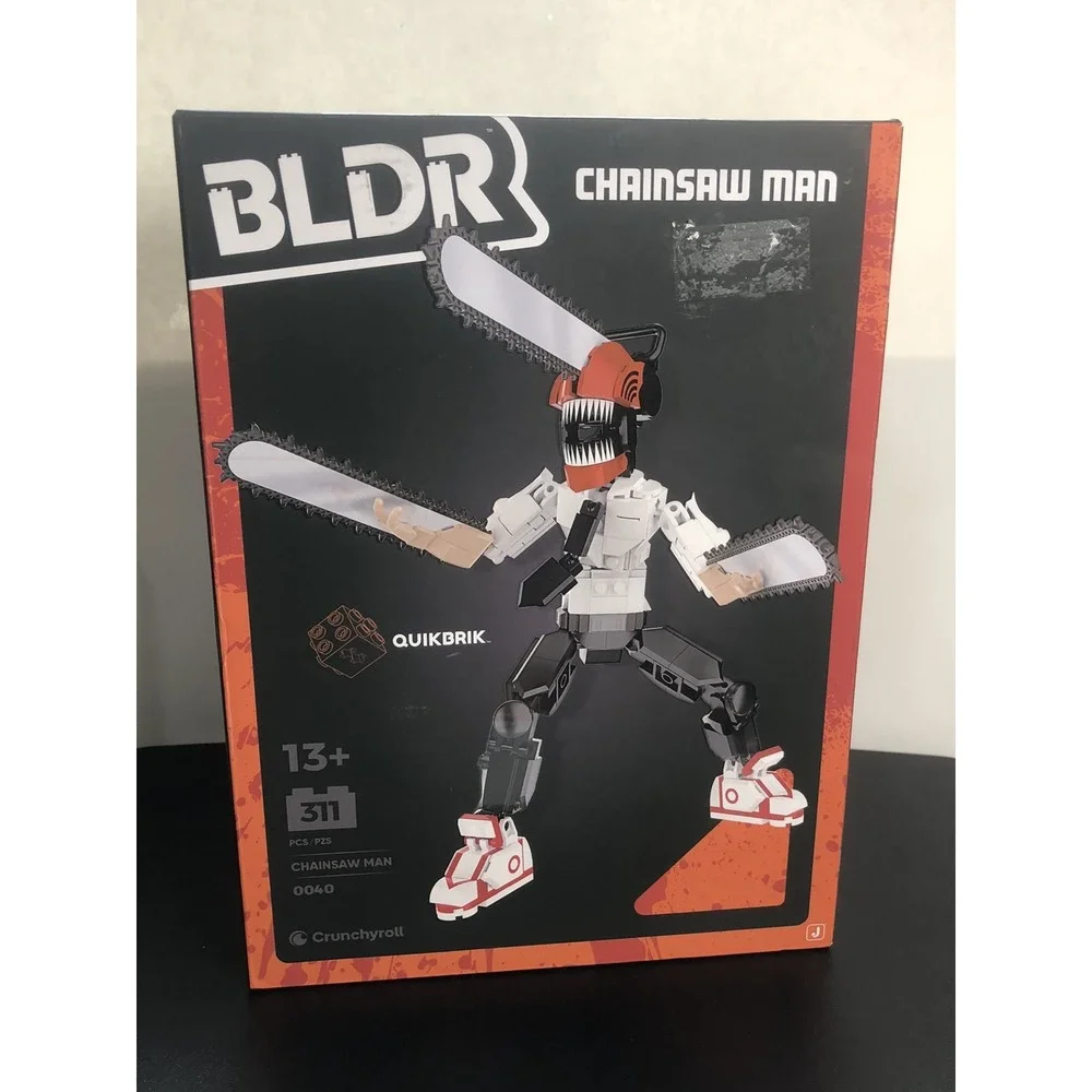 BLDR Chainsaw Man QuikBrik Buildable Action Figure Set #0040‎ Crunchyroll NEW